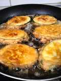 Libritos de calabacín con bacon y queso cabra