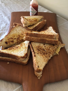 Foto resep Grilled cheese sandwich