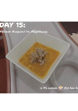Hình của món Mì somen 🍜 thịt heo bí đỏ.