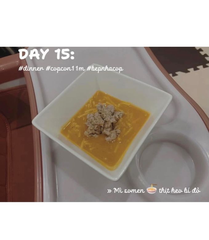 Hình của món Mì somen 🍜 thịt heo bí đỏ.