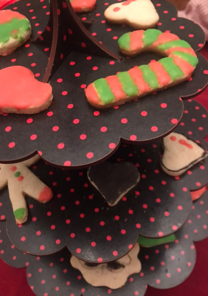Una foto de Galletitas navideñas