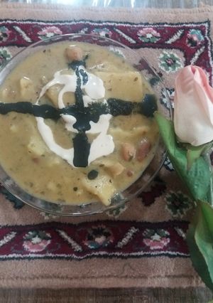 عکسی از دستور آش جوش پاره