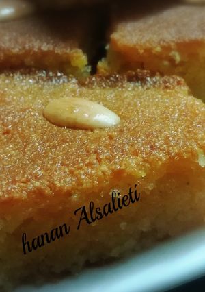 صورة لوصفة الهريسه