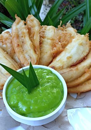 Foto resep Pisang kipas selai sarikaya