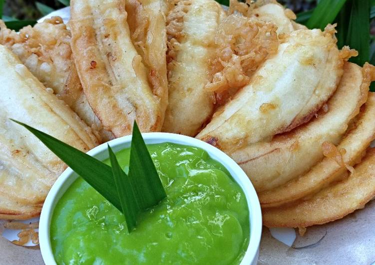 Resep Baru Pisang kipas selai sarikaya Gurih Mantul