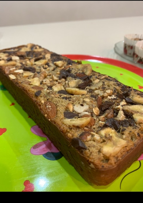 Una foto de Budín de banana 🍌