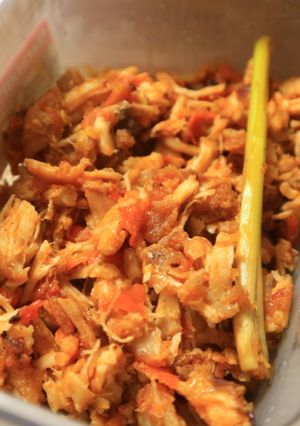 Foto resep Ayam suwir khas Lombok ala anak kosant