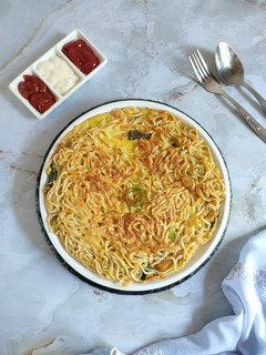 Foto resep Omelet mie telur