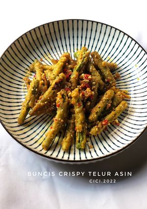Foto resep Buncis Crispy Telur Asin