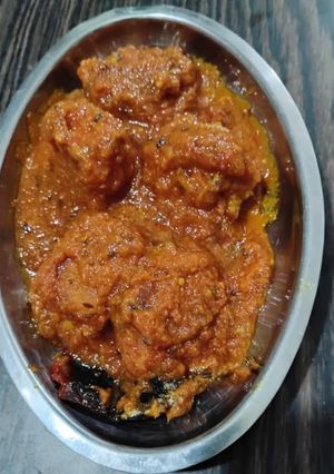 A picture of Shahi Paneer Changez Sabzi.
