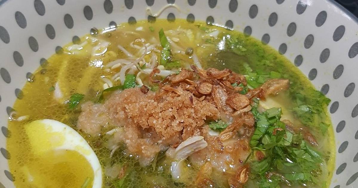  Resep Soto Ayam Lamongan bubuk Koya oleh Far Cookpad