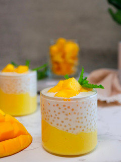 A picture of 5 Ingredient Mango Sago Dessert.