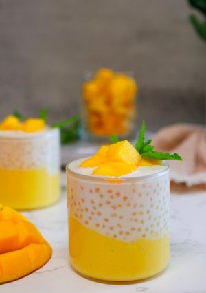 A picture of 5 Ingredient Mango Sago Dessert.