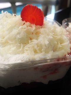 Foto resep Strawberry cheese mousse