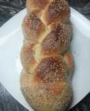 Pan trenzado (Jalá)