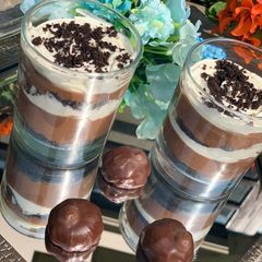 Chocolate Mousse Trifle🍫❤️😍 A picture of Chocolate Mousse Trifle🍫❤️😍.