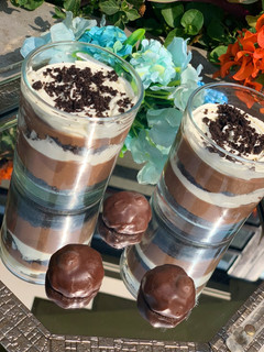 A picture of Chocolate Mousse Trifle🍫❤️😍.