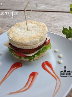 Foto resep Burger Tempe