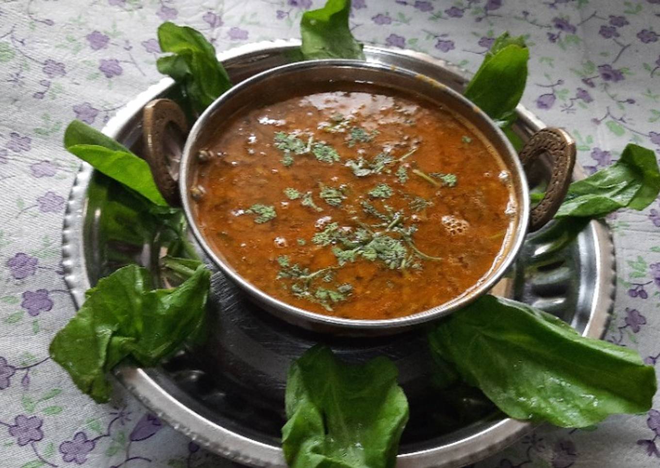 Palak Dal amti