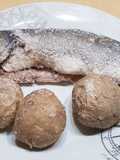 Lubina a la sal Thermomix