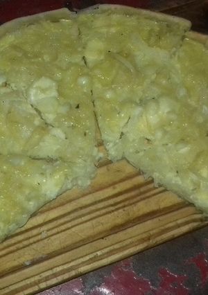 Una foto de Tarta de Cebolla