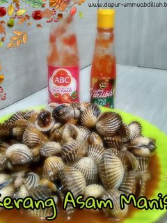 Foto resep Kerang Asam Manis (Dengan cangkangnya)