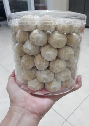 Foto resep Putri salju full mete lumer tanpa telur