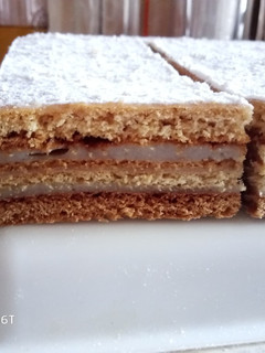Vaníliás mézes krémes recept fotója