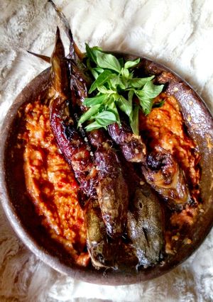 Foto resep Penyet lele asap