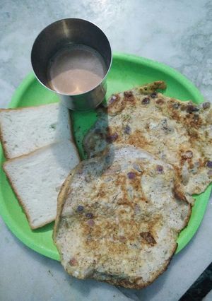 A picture of Yummy omelette.