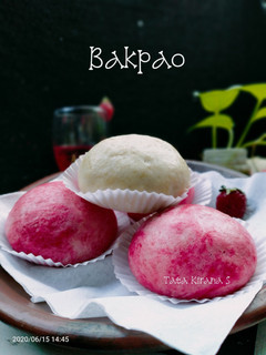 Foto resep Bakpao Strawberry