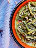 Green Beans with Vegan Pesto