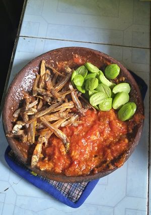 Foto resep Sambel Teri Pete