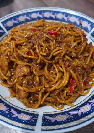 Foto resep Spaghetti goreng