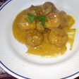 Albóndigas con salsa de almendras