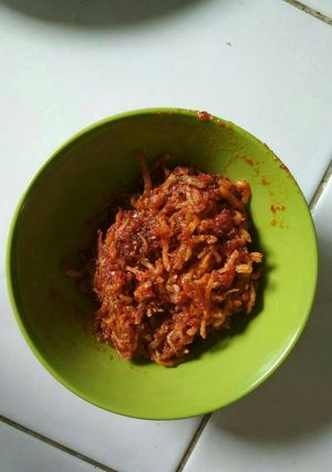 Foto resep Sambel teri medan