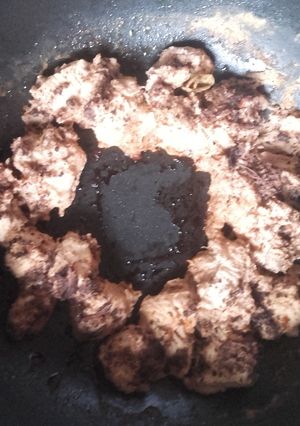 A picture of Chicken kebab.