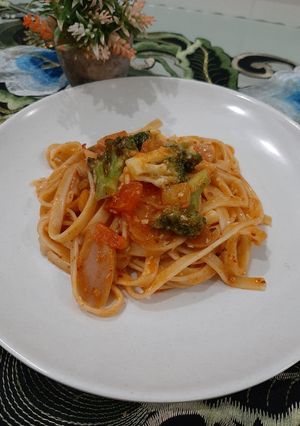 Foto resep Spicy Fettucine