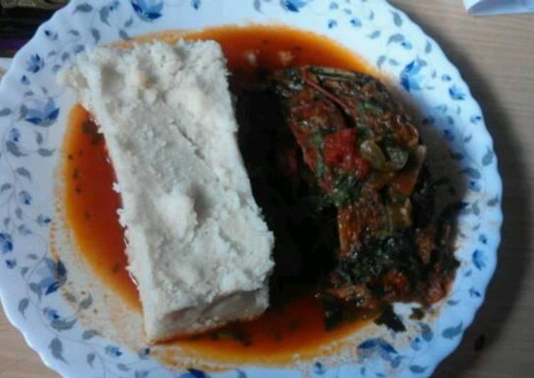 Easiest Way to Make Favorite Fish with Ugali