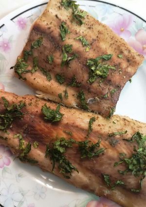 Una foto de Pescado al horno
