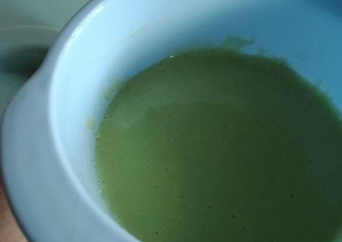Mpasi 6M+ Bubur telur bayam