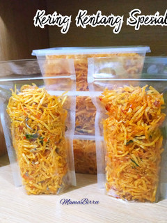 Foto resep Kering Kentang Pedas Kriuk Renyah Spesial (Kentang Mustofa)