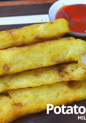 A picture of Potato Sticks |Baked vs Fried.