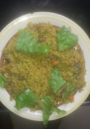 A picture of Fried rice.