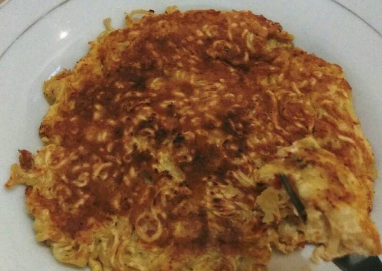Resep: SempurnaMartabak Mie Teflon 