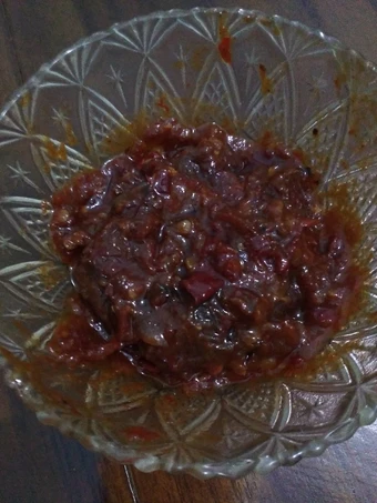 Cara Mudah Menyiapkan Resep Sambal terasi goreng pedes nampol yang Lezat Anti Ribet, Uenak Banget