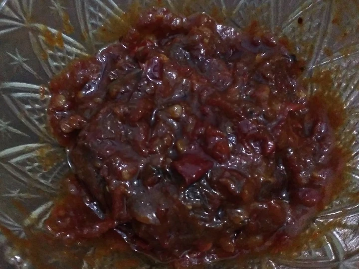 Cara Mudah Menyiapkan Resep Sambal terasi goreng pedes nampol yang Lezat Anti Ribet, Uenak Banget