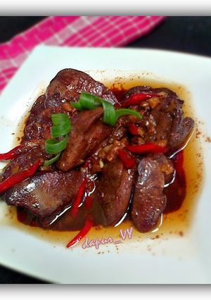 Foto resep HATI AYAM Masak Kecap