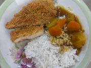Gambar chicken katsu crispy