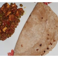 Matar-Paneer Masala (Dry) A picture of Matar-Paneer Masala (Dry).